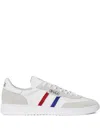 Polo Ralph Lauren Low-top Leather Sneakers In Gray
