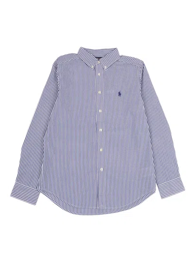 Polo Ralph Lauren Ls Bd-shirts-sport Shirt In Blue