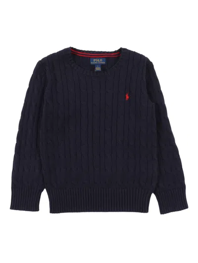 Polo Ralph Lauren Sweater  Kids Color Navy In Blue