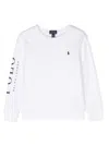 Polo Ralph Lauren Polo Pony Jersey Sweatshirt In White