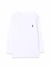 Polo Ralph Lauren Ls Cn-knitshirts-t-shirts In White
