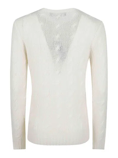 Polo Ralph Lauren Ls Cn-long Sleeve-sweater In Cream