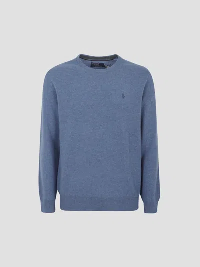 Polo Ralph Lauren Ls Cn Pp-long Sleeve-pullover In Blue