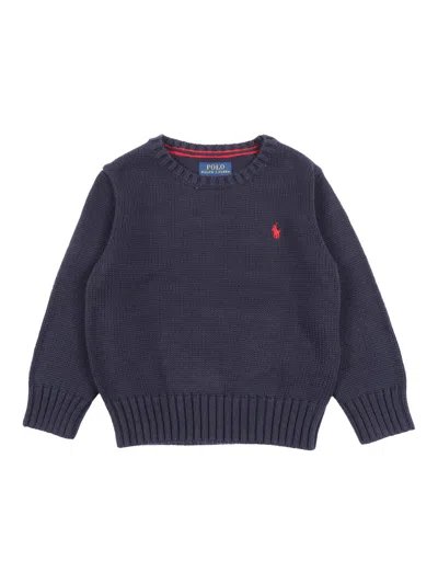 Polo Ralph Lauren Ls Cn-sweater-pullover In Blue