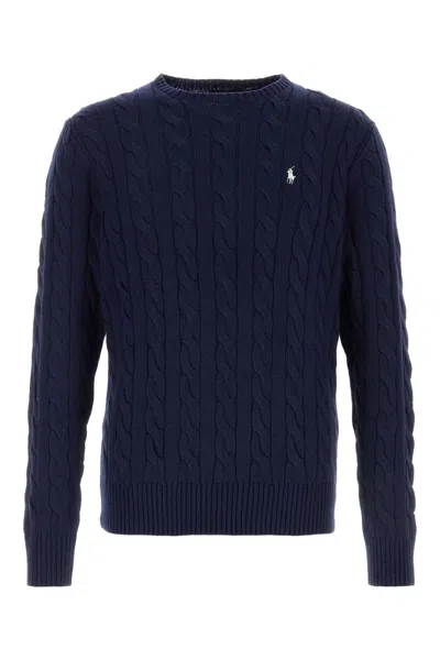 Polo Ralph Lauren Ls Driver Cn-long Sleeve-pullover In Blue