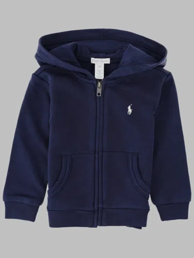 Polo Ralph Lauren Kids Unisex Knit Pullover Sweatshirt Sweater In Blue