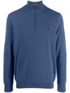Polo Ralph Lauren Ls Hz Pp-ls-pullover Clothing In Blue