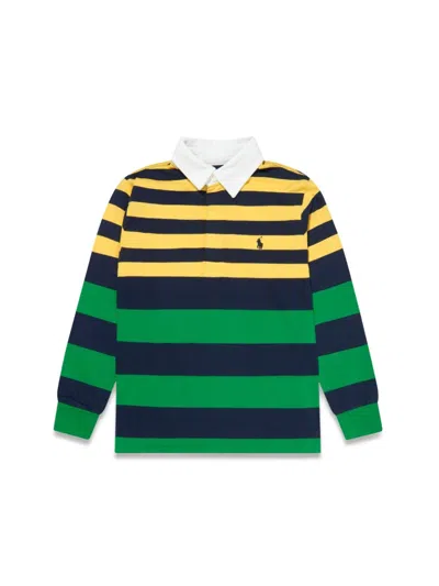 POLO RALPH LAUREN LS RUGBY-KNIT SHIRTS-RUGBY