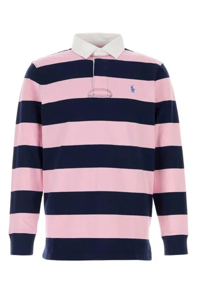 Polo Ralph Lauren Ls Rugby M3-long Sleeve-knit In Multi