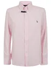 Polo Ralph Lauren Ls Str Heidi-long Sleeve-knit In Carmel Pink White