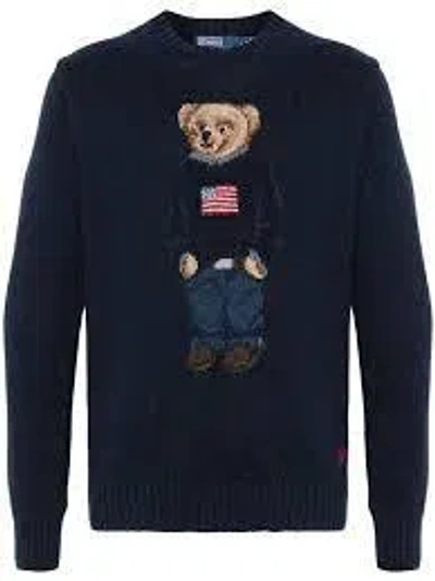 Polo Ralph Lauren Lscablecnpp-long Sleeve-pullover In Blue