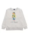 Polo Ralph Lauren Lscnm4-knit Shirts-sweatshirt In Grey