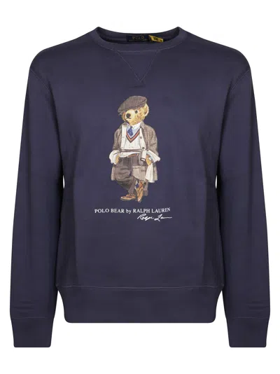POLO RALPH LAUREN POLO RALPH LAUREN LSCNM4 TEDDY BEAR TRENCH SWEATER