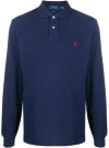 Polo Ralph Lauren Lskcslimm2 Long Sleeve Knit In Blue