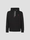 Polo Ralph Lauren Ralph Lauren Pullover Hoodie Black In Black