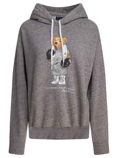 Polo Ralph Lauren Lspohood M2-long Sleeve-knit Sweatshirts Grey