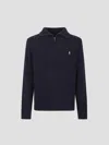 Polo Ralph Lauren Lstxtblkhzpp-long Sleeve-pullover In Blue