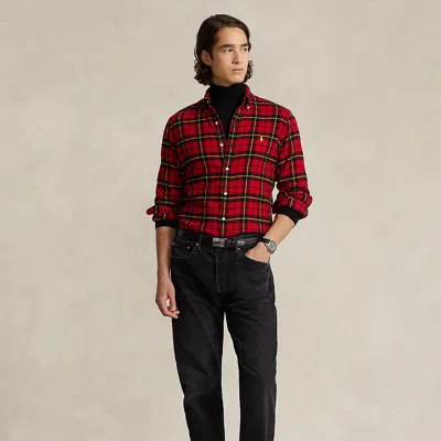 Polo Ralph Lauren Lunar New Year Classic Fit Plaid Shirt In Red