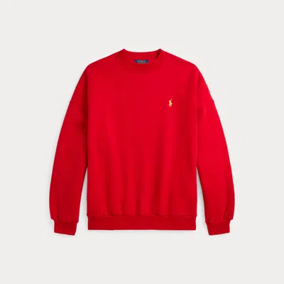 Polo Ralph Lauren Lunar New Year Fleece High-crewneck In Red