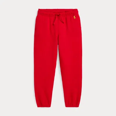 Polo Ralph Lauren Kids' Lunar New Year Fleece Jogger Pant In Rl 2000 Red