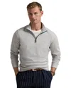 Polo Ralph Lauren Luxury Double Knit Jacquard Pullover In Grey Multi
