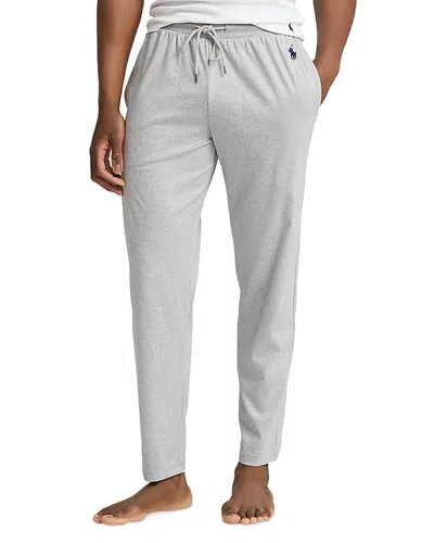 Polo Ralph Lauren Luxury Mercerized Cotton Patch Pocket Pajama Pants In Gray