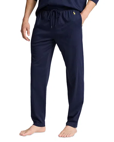 Polo Ralph Lauren Luxury Mercerized Cotton Patch Pocket Pajama Pants In Blue