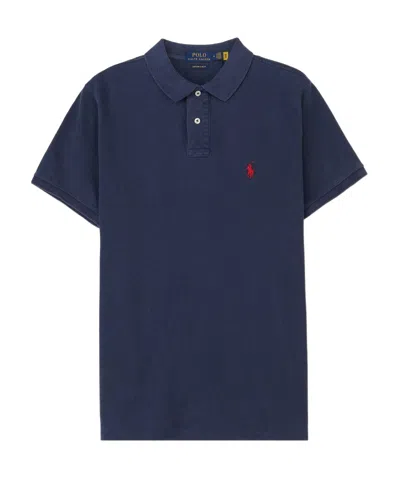 Polo Ralph Lauren The Iconic Mesh Polo Shirt   Kids In Blue