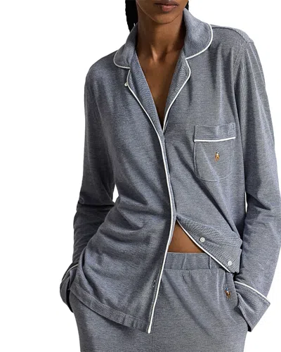 Polo Ralph Lauren Madison Pajama Set In Gray