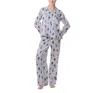 Polo Ralph Lauren Madison Printed Pajama Set In Blue