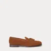 Polo Ralph Lauren Men's Slip On Tassel Loafers In New Vintage Pale Russet