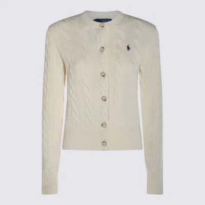 POLO RALPH LAUREN POLO RALPH LAUREN CREAM WOOL KNITWEAR
