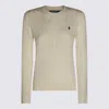 Polo Ralph Lauren Maglie Authentic Cream In Animal Print