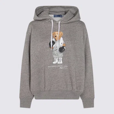 POLO RALPH LAUREN POLO RALPH LAUREN GREY COTTON SWEATSHIRT