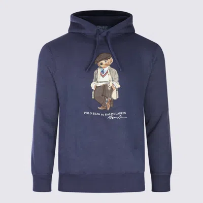 POLO RALPH LAUREN POLO RALPH LAUREN BLUE COTTON SWEATSHIRT