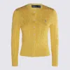 Polo Ralph Lauren Yellow Cotton Knitwear In Yellow