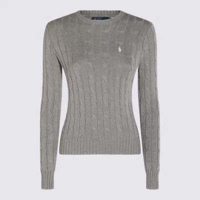 POLO RALPH LAUREN POLO RALPH LAUREN GREY COTTON KNITWEAR