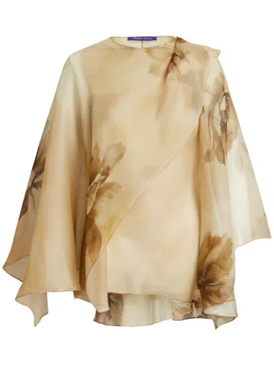 Polo Ralph Lauren Mallorie Blouse In Neutrals