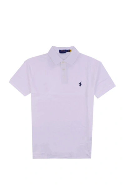 Polo Ralph Lauren Man Polo Shirt In White