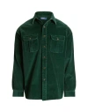 Polo Ralph Lauren Corduroy Elbow-patch Shirt In Green
