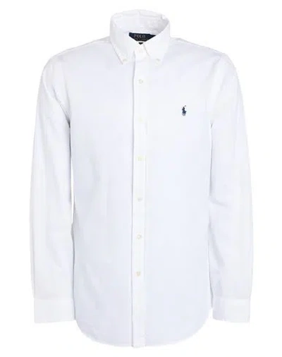 Polo Ralph Lauren Man Shirt White Size L Cotton