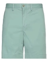 Polo Ralph Lauren Stretch Cotton Bermuda Shorts In Green