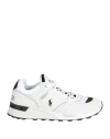 Polo Ralph Lauren Trackster 200 Sneakers In Off White