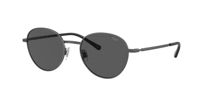 Polo Ralph Lauren Mann Sunglass Ph3144 In Grey