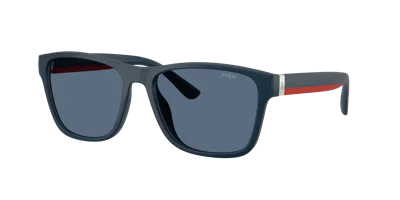 Polo Ralph Lauren Man Sunglass Ph4229u In Dark Blue