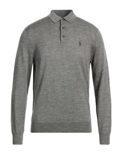 Polo Ralph Lauren Man Sweater Grey Size S Wool In Multi