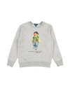 Polo Ralph Lauren Polo Bear Fleece Sweatshirt In Gray