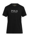 Polo Ralph Lauren Logo-print Cotton T-shirt In Black