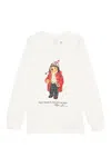 Polo Ralph Lauren Big Boys Polo Bear Fleece Sweatshirt In White