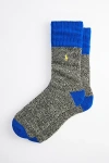 Polo Ralph Lauren Marled Boot Sock In Blue, Men's At Urban Outfitters